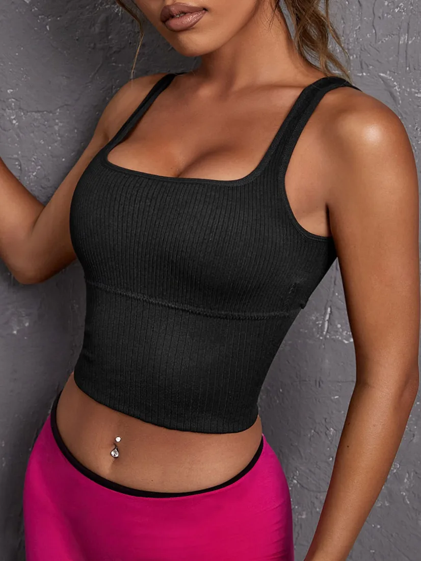 Bra crop tiras en espalda